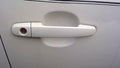 2001 - 2007 Toyota Highlander Front Door Handle Assembly RH Passenger Side White 040 OEM 6921112220C1
