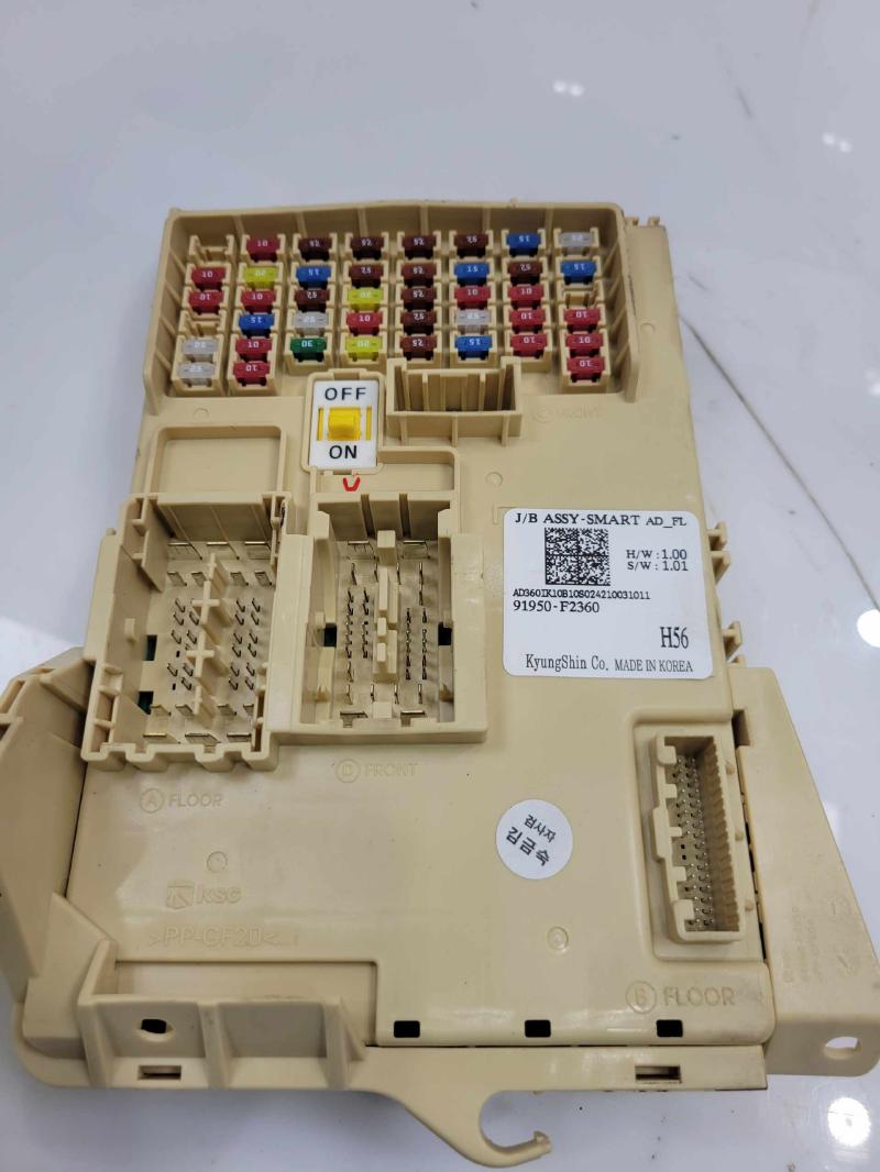 2019 Hyundai Elantra Cabin Fuse Box