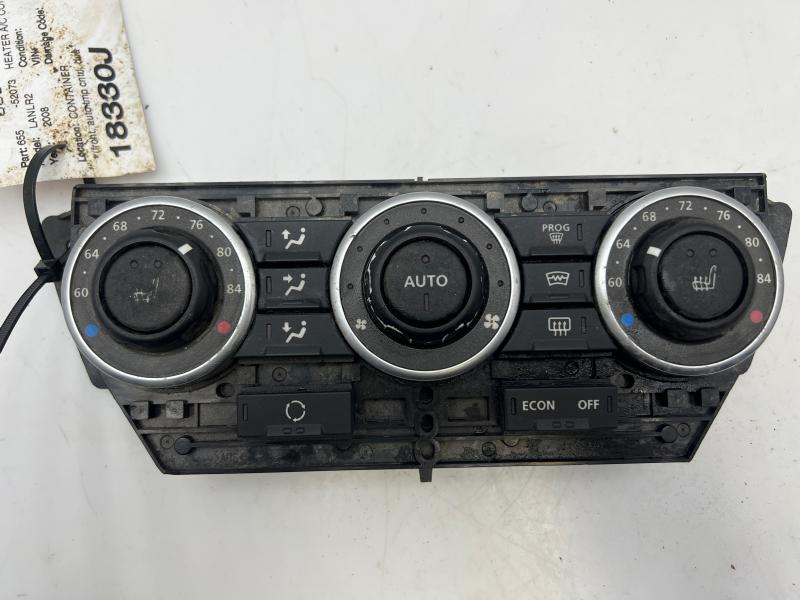 2008 Land Rover LR2 Heater A/C Control