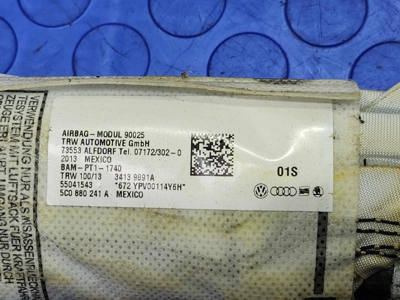 2013 Volkswagen Jetta Air Bag