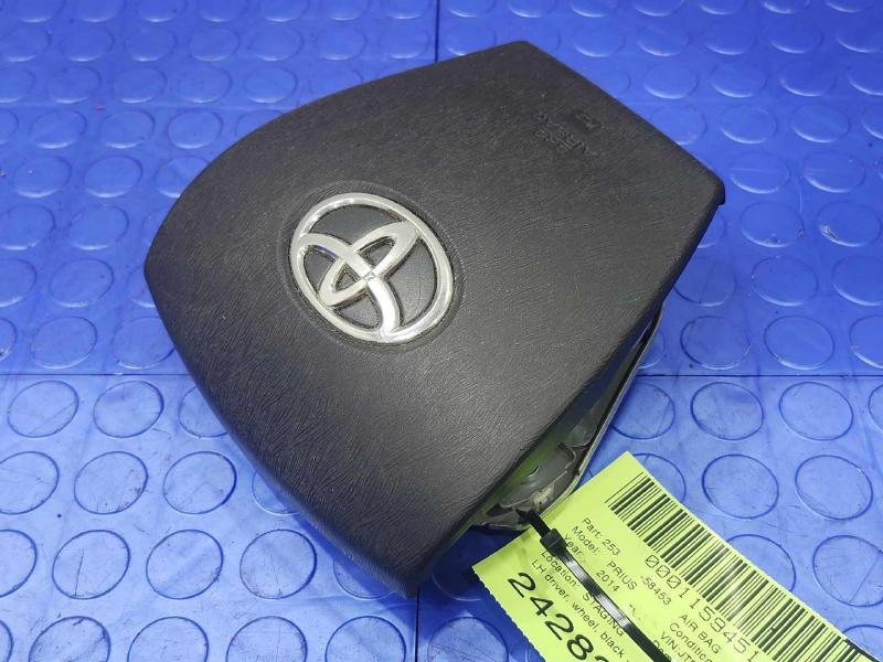 2010-2015 Toyota Prius Steering Wheel Air Bag Inflator Black OEM 4513047110C0