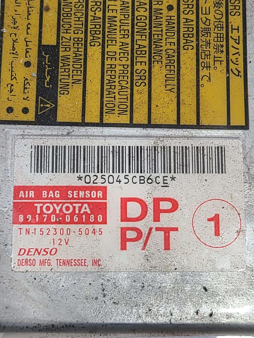 2002 2003 Toyota Camry SRS Restraint Control Module OEM 8917006180