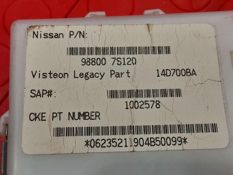 2006 Nissan Pathfinder Chassis Brain Box