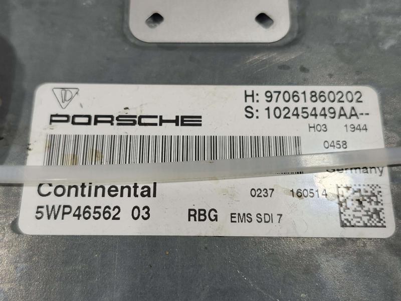 2016 Porsche Panamera 3.6L Electronic Control Module ECU ECM PCM OEM 97061860202
