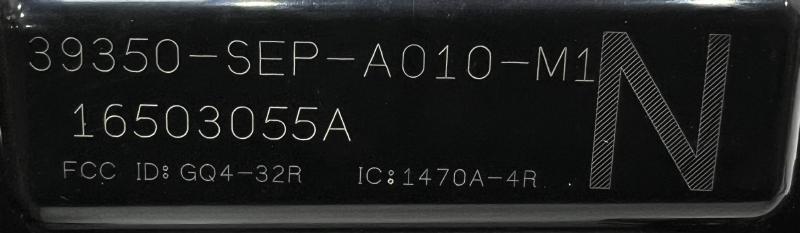2004 - 2008 Acura TL TPMS Receiver Control Module OEM 39350-SEP-A01