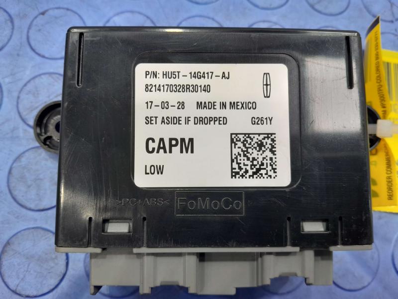 2017-2020 Lincoln Continental Power Supply Control Module OEM HU5T14G417AJ