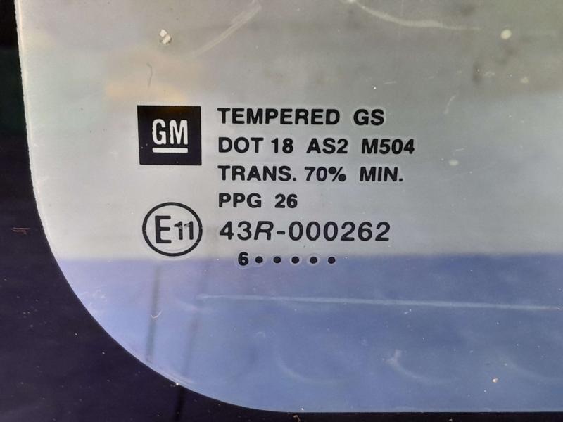 2007 GMC Savana 2500 Back Glass/Window