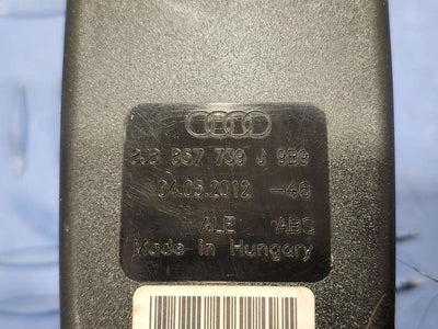 2012 Audi TT Rear Seat Belt
