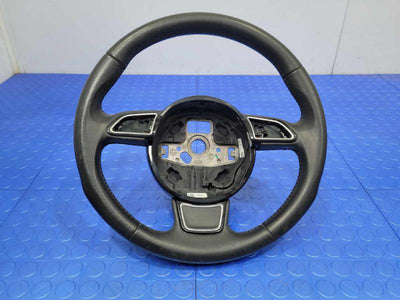 2015-2016 Audi A3 Steering Wheel Black Leather without Paddle Shift OEM 8V0419091BBCJM