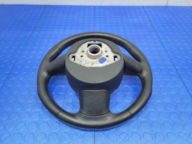 2015-2016 Audi A3 Steering Wheel Black Leather without Paddle Shift OEM 8V0419091BBCJM