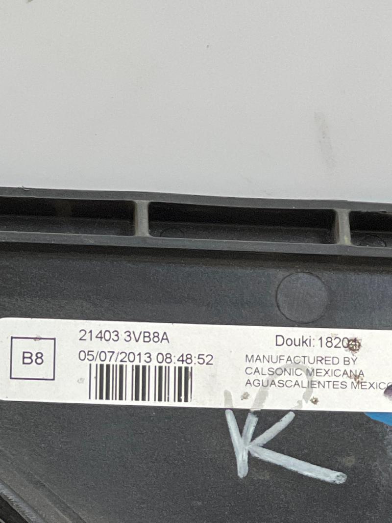 2014 - 2019 Nissan Versa Engine Cooling Fan Assembly OEM 214819KK0A