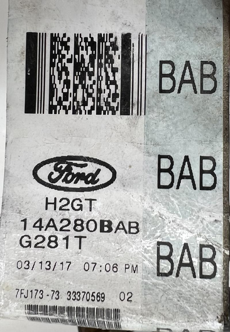 2015 - 2020 Ford Edge Battery Cable Wiring Harness OEM H2GT14A280BAB