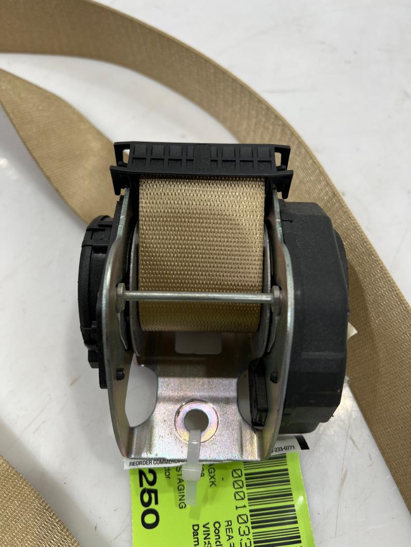 2008 Jaguar XK Rear Seat Belt