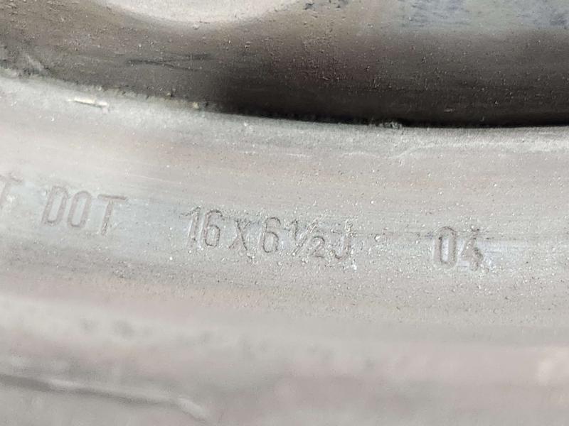 2012 Dodge Grand Caravan Wheel