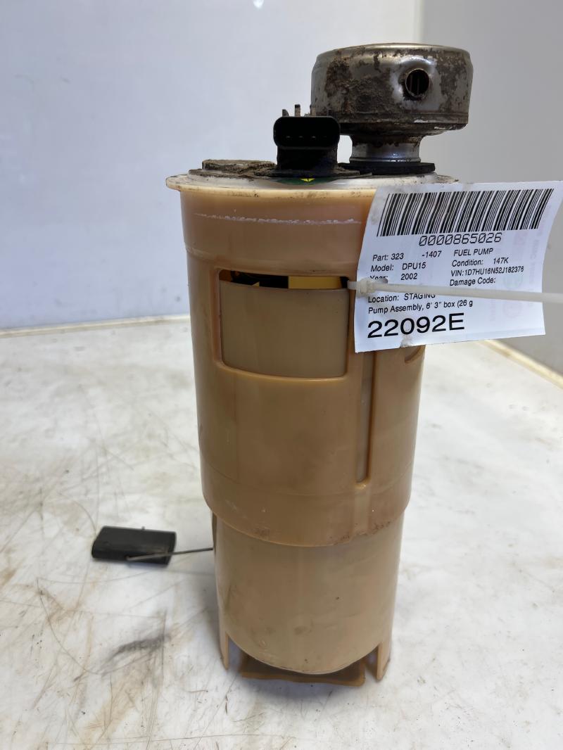2002 2003 Dodge Ram 1500 Fuel Pump Assembly 6' 3" Bed 26 Gallon Tank ONLY OEM 05072763AA