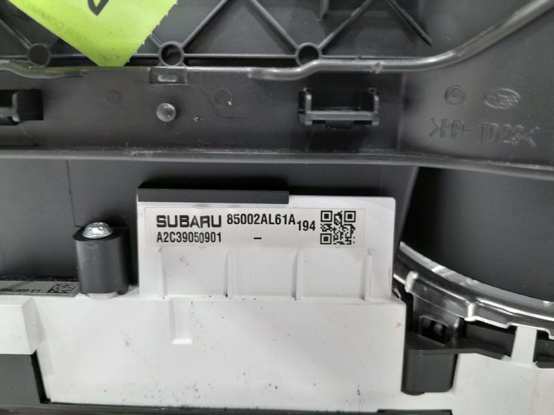 2017 Subaru Legacy Speedometer