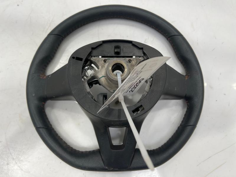 2020 2021 Nissan Versa Steering Wheel Black Leather Orange Stitch OEM 484305EE4A