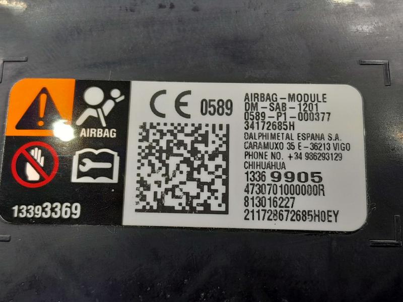 2018 Chevrolet Cruze Air Bag