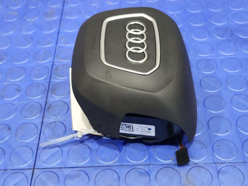 2017-2019 Audi Q7 OEM Driver Steering Wheel Air Bag Inflator Black 4M0880201AB6PS