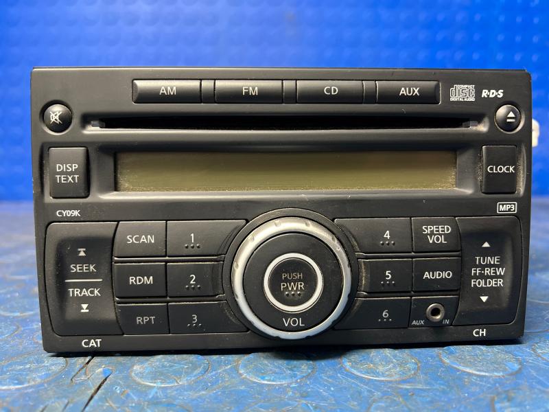 2013 - 2017 Nissan NV200 Radio AM FM Stereo Single CD w/o Nav w/ Bluetooth OEM 281853LM0A