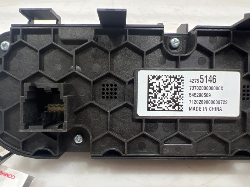 2021 Chevrolet Trailblazer Heater A/C Control