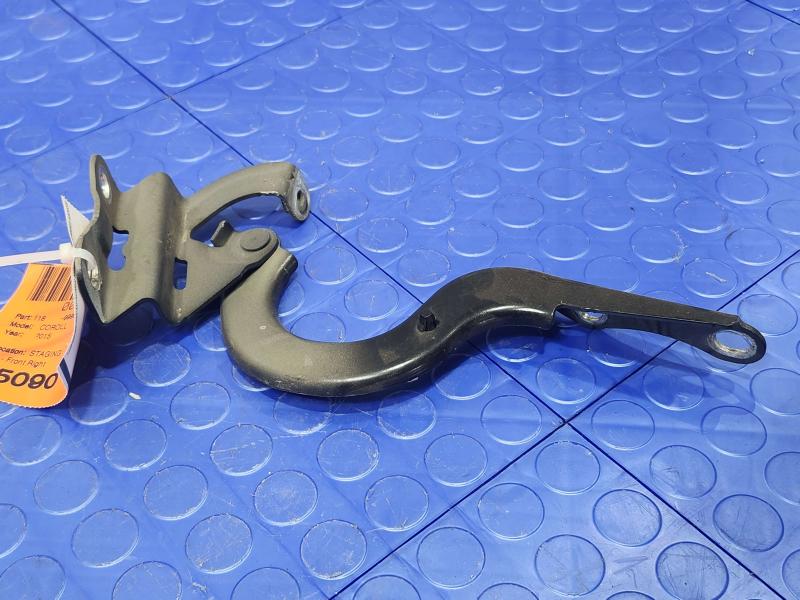 2014-2016 Toyota Corolla Hood Hinge Right Passenger Side Black 209 OEM 5341002220,RH