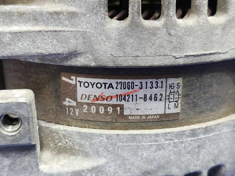 2013-2018 Lexus ES350 Alternator Assembly 150 Amp Genuine OEM