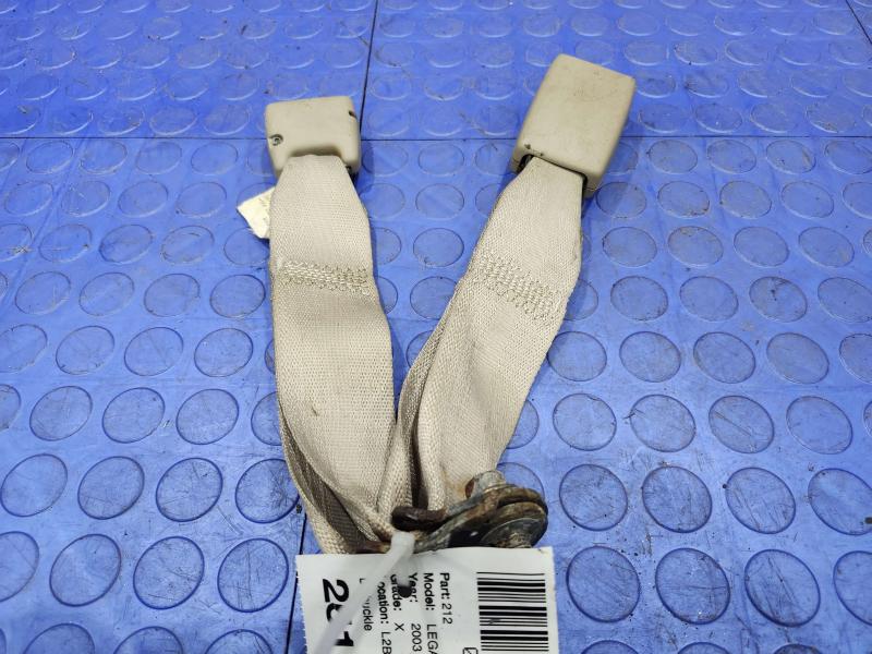 2003 Subaru Legacy Rear Seat Belt