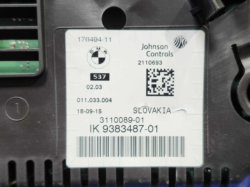 2016 BMW 528I Speedometer