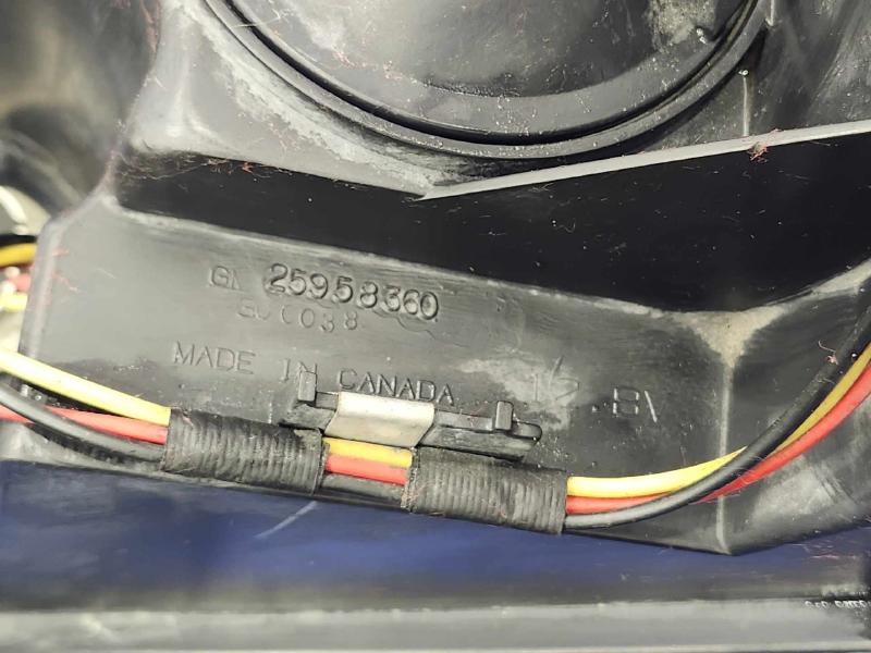2009 Chevrolet Impala Headlamp Assembly