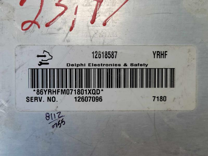 2008-2010 Saturn Vue 3.6L Electronic Control Module ECU ECM PCM 12607096