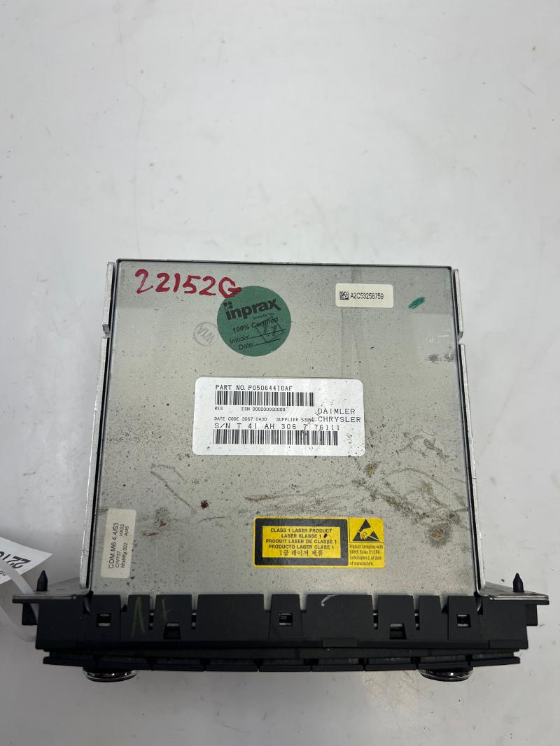 2008 Dodge Charger Audio & Visual Equip.(Radio)