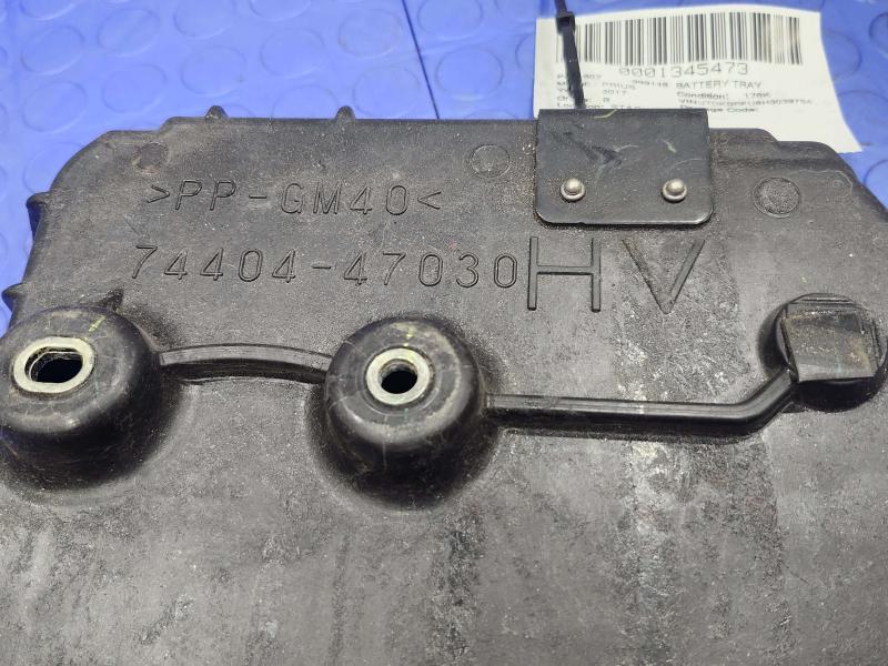 2017 Toyota Prius Battery Tray