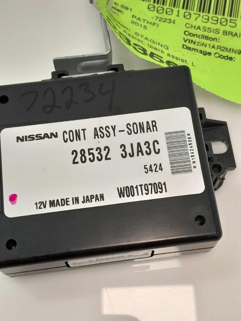 2015 Nissan Pathfinder Chassis Brain Box