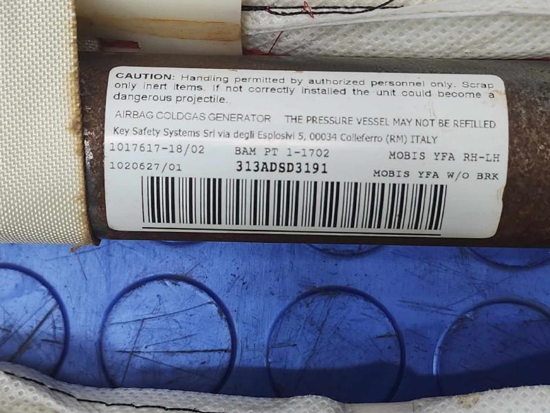 2011 Hyundai Sonata Air Bag
