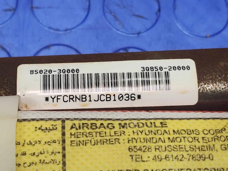 2011 Hyundai Sonata Air Bag