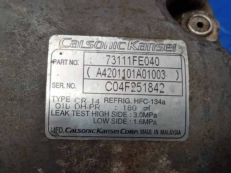 2005 Saab 9-2X A/C Air Compressor