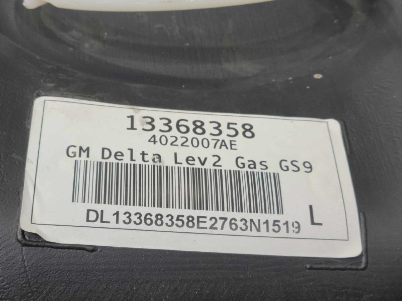 2014 Chevrolet Cruze Fuel Tank Assembly