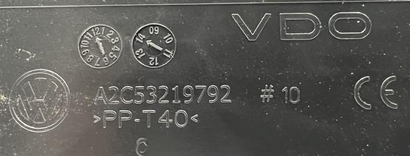 2015 Volkswagen Passat Speedometer