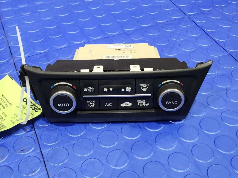 2016 Acura ILX Heater A/C Control