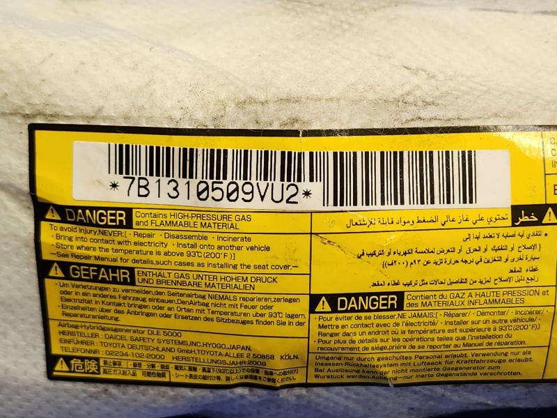 2010 Toyota Prius Air Bag