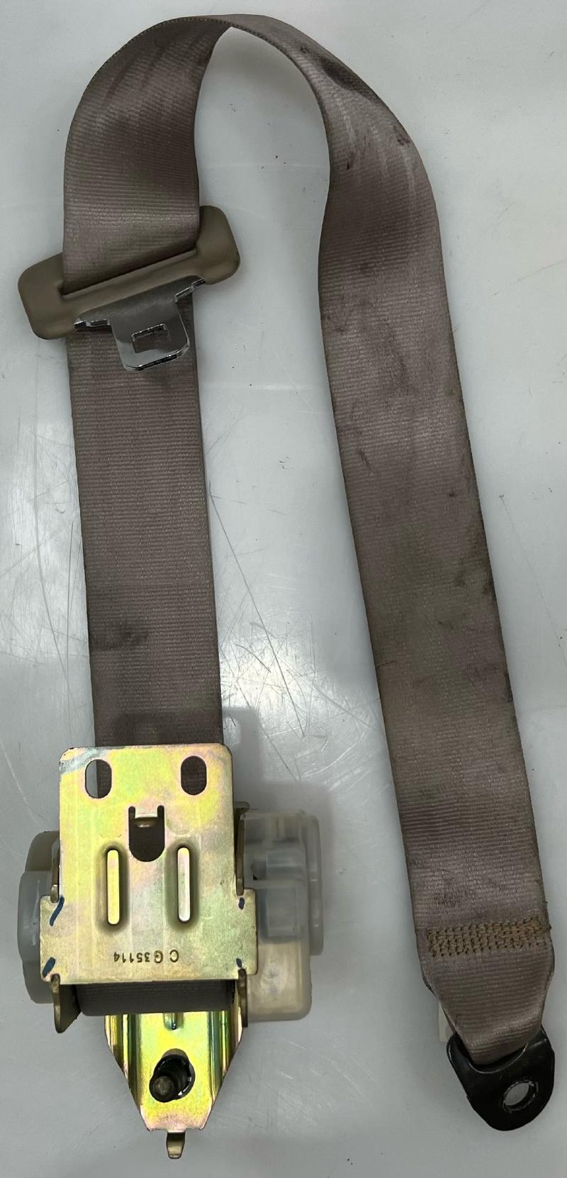 2001 Acura TL Rear Seat Belt