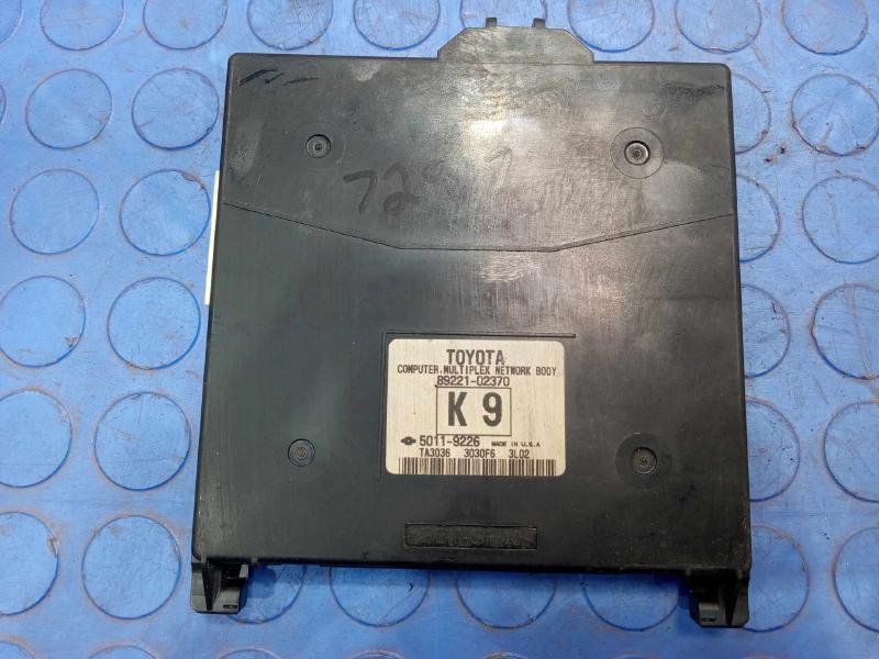 2014 Toyota Corolla Multiplex Network Control Module Genuine OEM 89221-02370