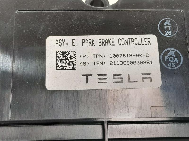 2012-2016 Tesla Model S Electric Parking Brake Control Module OEM 1007618-00-C