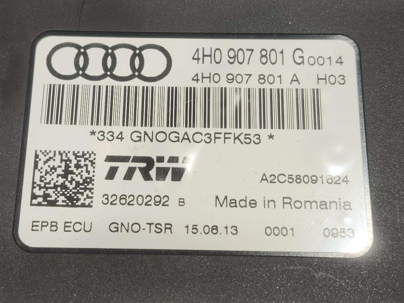 2014 Audi A6 Chassis Brain Box