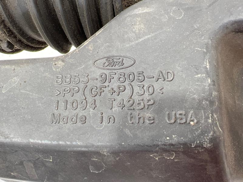 2011 - 2019 Ford Explorer Engine Air Intake Hose Tube OEM BB5Z9B659D