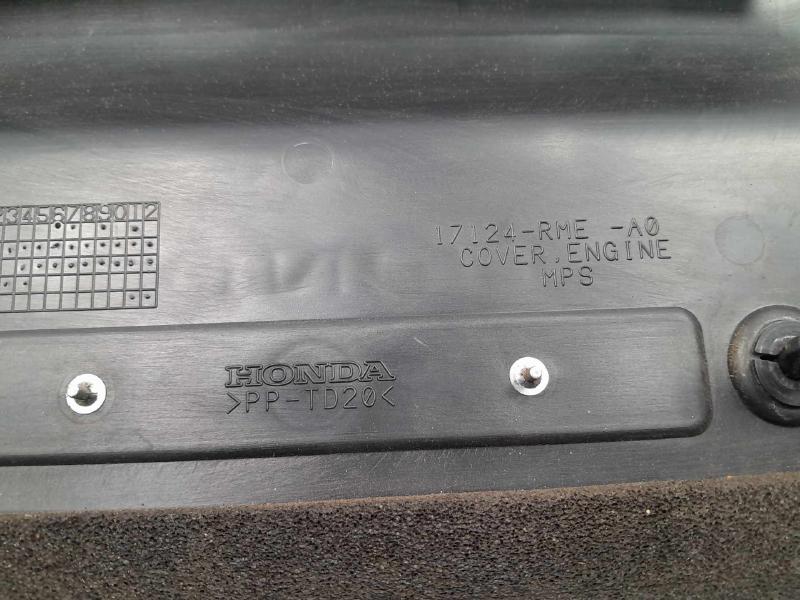 2007-2008 Honda Fit 1.5L Engine Cover Garnish Genuine OEM Part 17121RMEA00