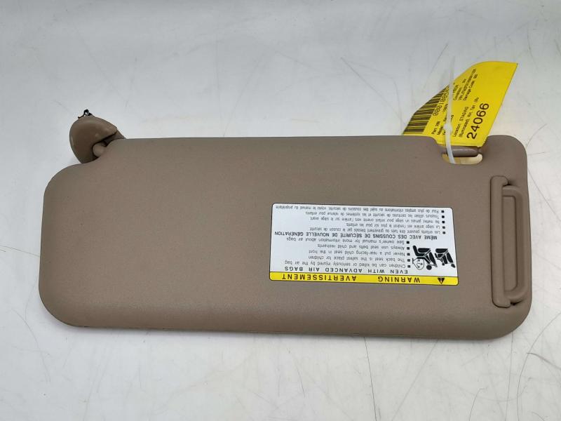 2006-2009 Toyota Rav4 Sun Visor RH Passenger Side Tan Genuine OEM 7431042451E1