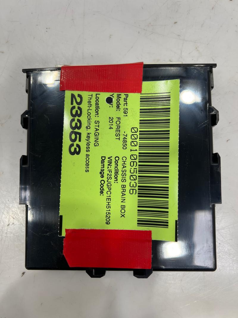 2014 Subaru Forester Chassis Brain Box