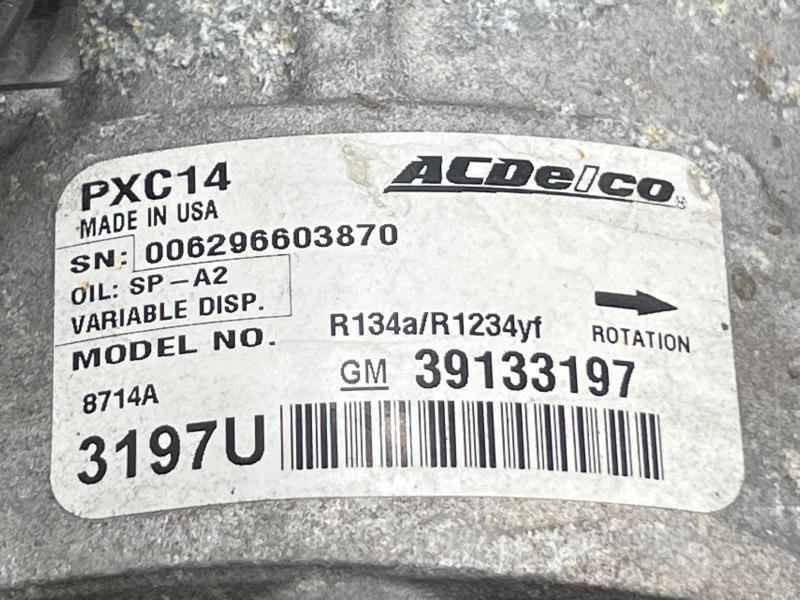 2018 Chevrolet Cruze A/C Air Compressor